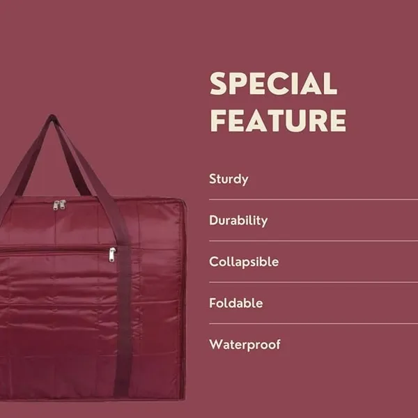 Maroon_Jumbo_Rectangular_Underbed_Storage_Bag_With_Zipper_And_Handle_(86L_x_54W_x_34H_Cm)