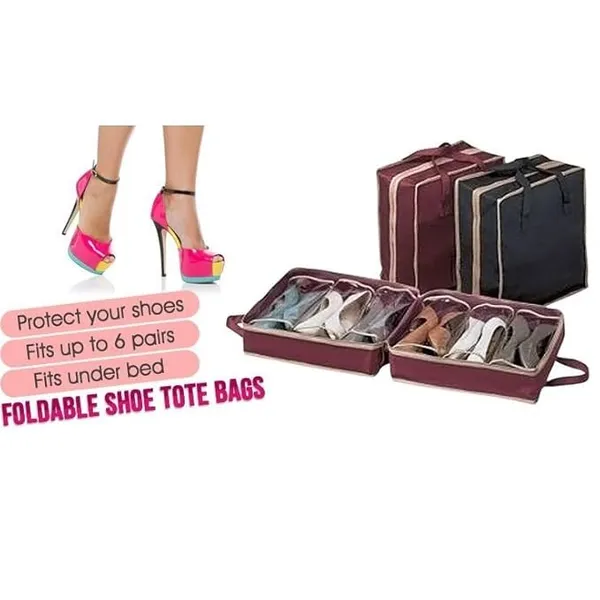 Maroon_Multi_Pair_Shoe_Organizer_Bag_(53_x_32_x_19_Cm)