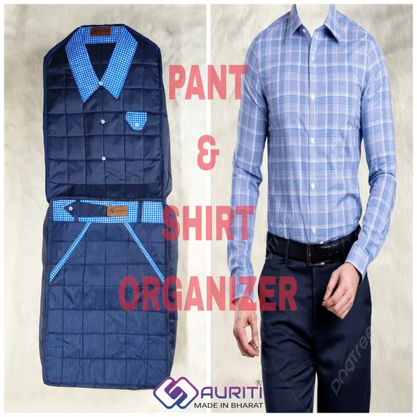 Navy_Foldable_Shirt_Pant_Organizer_Closet_Wardrobe_Organizer