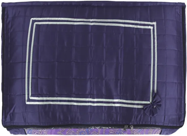 Navy_Bow_Design_Lehenga_Cover_|_Foldable_&_Dustproof_Salwar_Suit_Cover_(30_Litres)