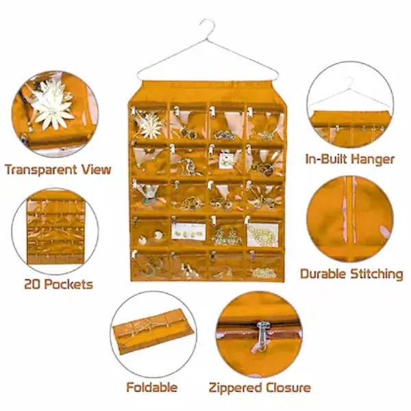 Golden_Satin_Hanging_Jewellery_Organiser_With_20_Pouches_(64_x_47_x_1_Cm)