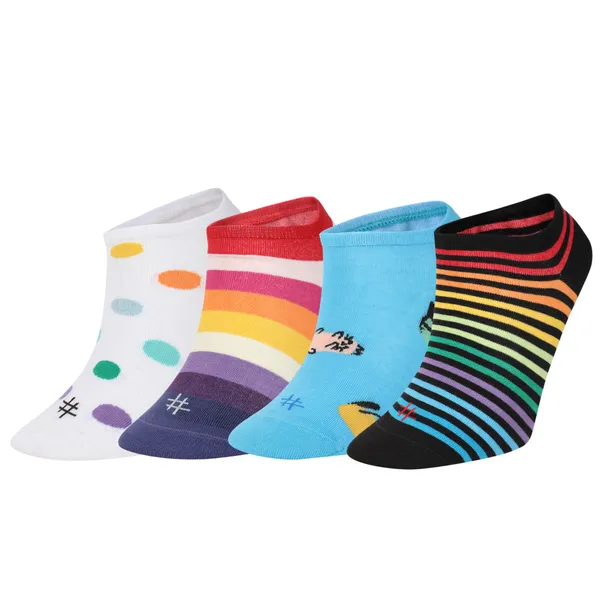 Pack_of_4_Cotton_Socks_Ankle_Length_|_Soft_And_Comfortable_Socks_||