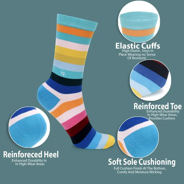 Pack_of_1_Cotton_Socks_Crew_Length_|_Soft_And_Comfortable_Socks_|