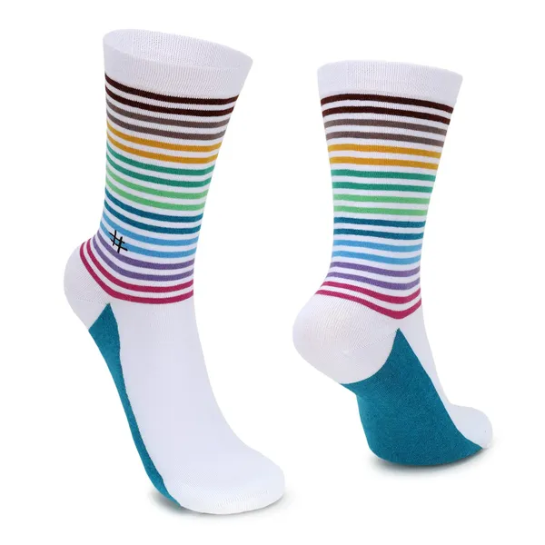 Pack_of_1_Printed_Stripes_Cotton_Socks_Crew_Length_Funky_Socks_|