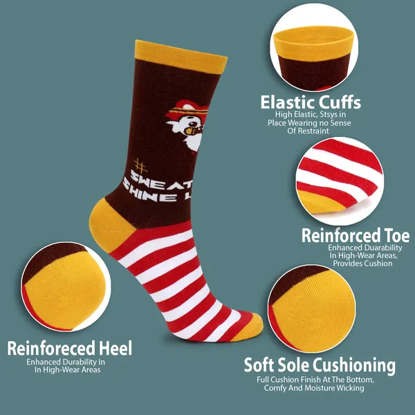 Pack_of_1_Cotton_Socks_Crew_Length_|_Soft_And_Comfortable_Socks_|