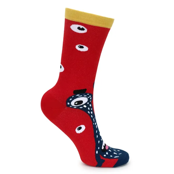 Pack_of_1_Printed_Cotton_Socks_Crew_Length_Funky_Socks_|