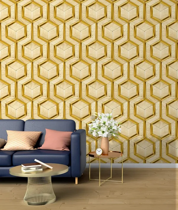Brown_Latest_Stylish_Textured_Pvc_Coated_3D_Modern_Pattern_Design_Wallpaper_Roll_For_Living_Room/Bedroom/Office_Walls_(57Sqft/Per_Roll)