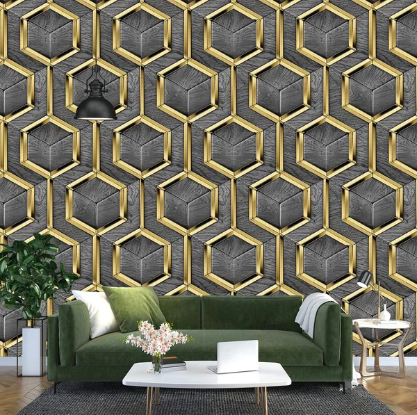 Grey_Latest_Stylish_Textured_Pvc_Coated_3D_Modern_Pattern_Design_Wallpaper_Roll_For_Living_Room/Bedroom/Office_Walls_(57Sqft/Per_Roll)