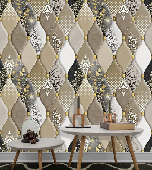 Multi_Latest_Stylish_Textured_Pvc_Coated_3D_Modern_Floral_Wave_Design_Wallpaper_Roll_For_Living_Room/Bedroom/Office_Walls_(57Sqft/Per_Roll)