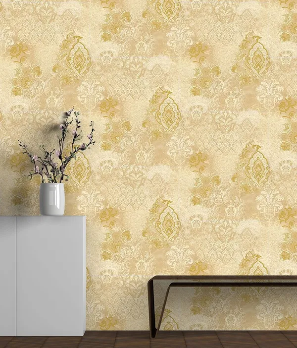 Brown_Latest_Stylish_Textured_Pvc_Coated_3D_Modern_Leaf_Floral_Design_Wallpaper_Roll_For_Living_Room/Bedroom/Office_Walls_(57Sqft/Per_Roll)