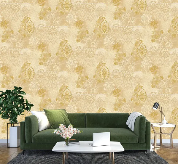 Brown_Latest_Stylish_Textured_Pvc_Coated_3D_Modern_Leaf_Floral_Design_Wallpaper_Roll_For_Living_Room/Bedroom/Office_Walls_(57Sqft/Per_Roll)