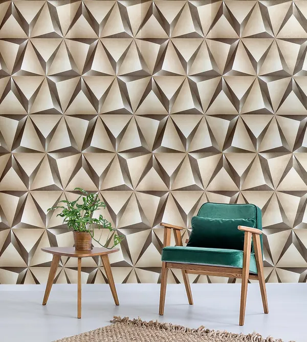 Multi_Pvc_Wall_Stickers_For_Living_Room_|_3D_Geometric_Diamond_Cut_Design_Self_Adhesive_Wallpaper_45Cm(W)_X600Cm(L)-28Sqft/Roll