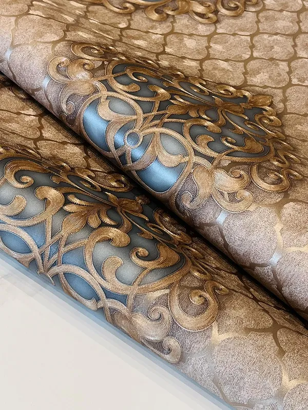 Brown_Latest_Stylish_Damask_Design_Big_Size_(57_Sqft/Roll)_Waterproof_Wallpaper_For_Living_Room,_Bedroom_Wall_(Adhesive_Free_With_Wallpaper_Roll)