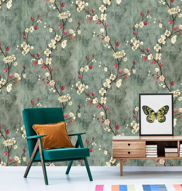 Green_Pvc_Wall_Stickers_For_Living_Room_|_3D_Green_Flower_Design_Self_Adhesive_Wallpaper_Latest_&_Stylist_3D_Wallpaper_For_Walls_|_45Cm(W)_X600Cm(L)-28Sqft/Roll