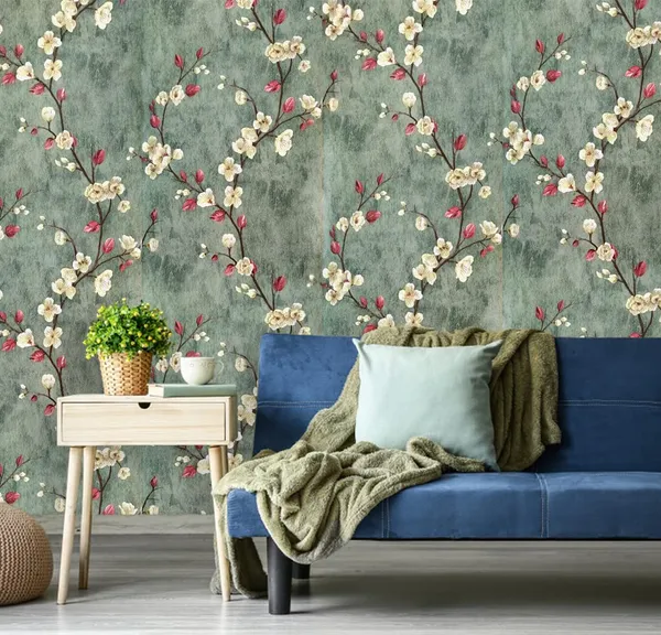 Green_Pvc_Wall_Stickers_For_Living_Room_|_3D_Green_Flower_Design_Self_Adhesive_Wallpaper_Latest_&_Stylist_3D_Wallpaper_For_Walls_|_45Cm(W)_X600Cm(L)-28Sqft/Roll