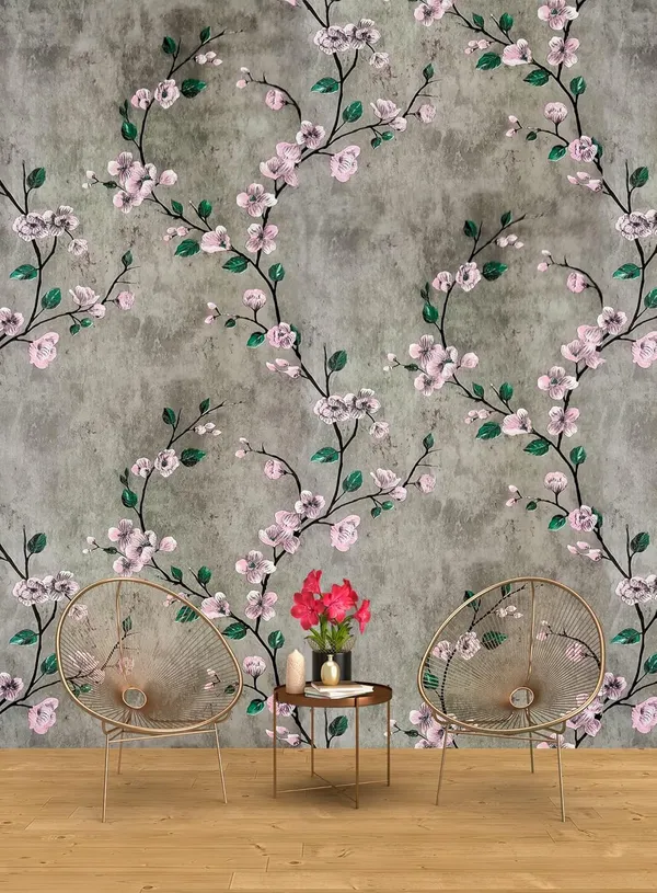 Grey_Latest_Stylish_Flower_Design_Peel_&_Stick_Large_Size_Self_Adhesive_Wallpaper_Sticker_For_Livingroom_Bedroom_Kidsroom_(28_Sqft/Roll)