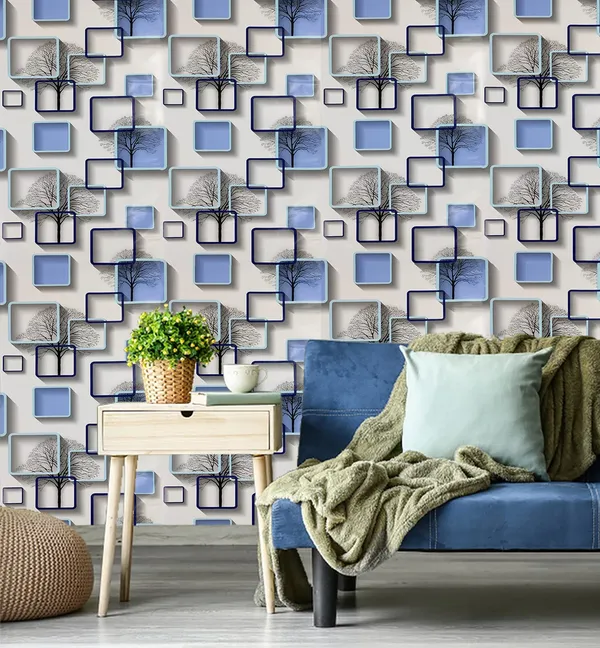 Blue_3D_Pvc_Wall_Stickers_For_Living_Room_|_Removable_Peel_&_Stick_Self_Adhesive_Wallpaper_17.5Inch(W)_X236Inch(L)-28Sqft/Roll