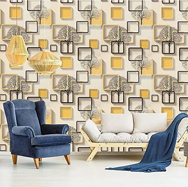 Multi_3D_Abstract_Design_Pvc_Self-Adhesive_Removable_Peel_And_Stick_Decorative_Wallpaper_For_Living_Room/Bedroom_(28_Sqft/Roll)