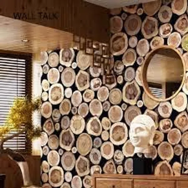 Brown_Stylish_Woodlog_Design_Pvc_Coated_Self-Adhesive_Removable_Peel_And_Stick_Decorative_Wallpaper_For_Living_Room_(28_Sqft/Roll)