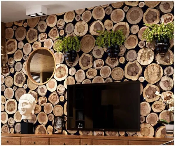 Brown_Stylish_Woodlog_Design_Pvc_Coated_Self-Adhesive_Removable_Peel_And_Stick_Decorative_Wallpaper_For_Living_Room_(28_Sqft/Roll)