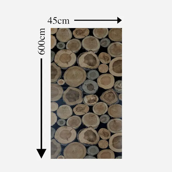 Brown_Stylish_Woodlog_Design_Pvc_Coated_Self-Adhesive_Removable_Peel_And_Stick_Decorative_Wallpaper_For_Living_Room_(28_Sqft/Roll)