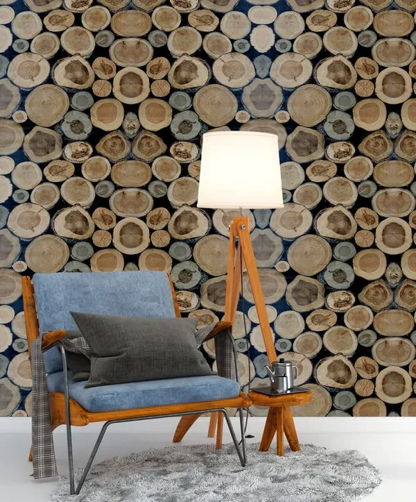 Brown_Stylish_Woodlog_Design_Pvc_Coated_Self-Adhesive_Removable_Peel_And_Stick_Decorative_Wallpaper_For_Living_Room_(28_Sqft/Roll)
