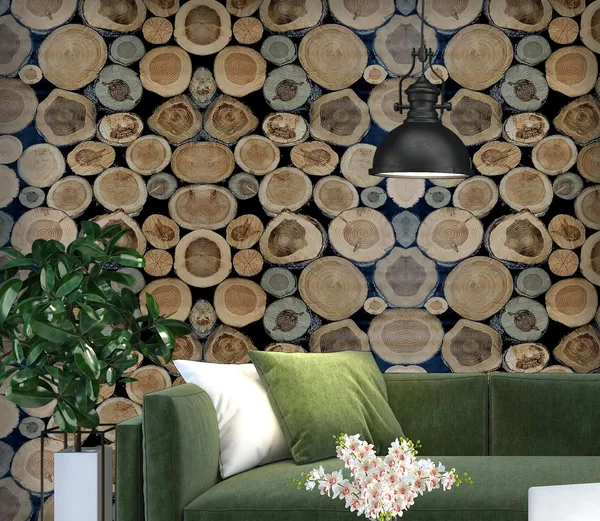 Brown_Stylish_Woodlog_Design_Pvc_Coated_Self-Adhesive_Removable_Peel_And_Stick_Decorative_Wallpaper_For_Living_Room_(28_Sqft/Roll)