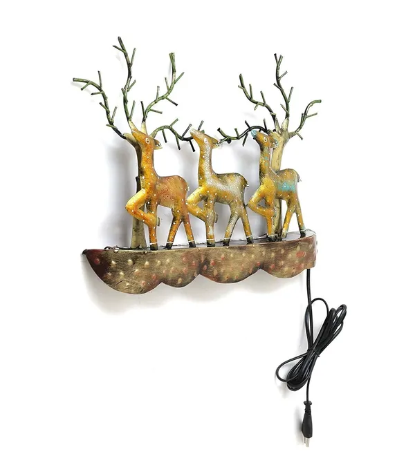 Metal_Build_|_With_Led_Three_Deer_On_Rock_|_Water_Resistant