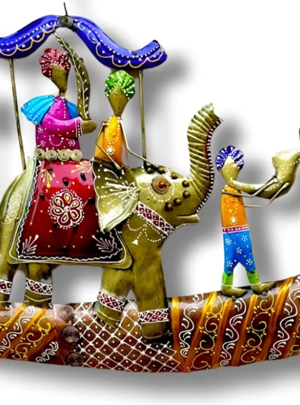 Blue_&_yellow_Rajasthani_Royal_Baarat_with_LED_Metal_Wall_Decor__(51*2.5*24_Inch)