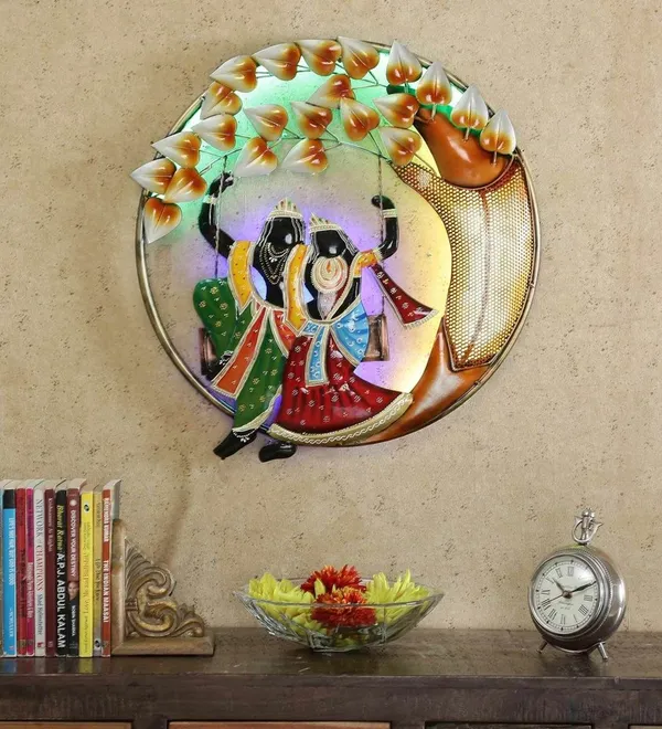 Metal_Build_|_Radha_Krishna_In_Ring_With_Led__B_|_Water_Resistant