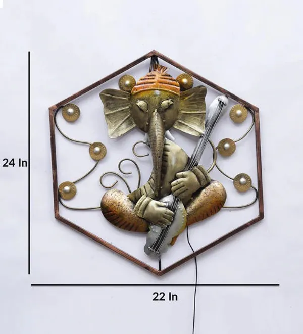 Metal_Build_|_Hexagon__Ganesha_Frame_|_Water_Resistant