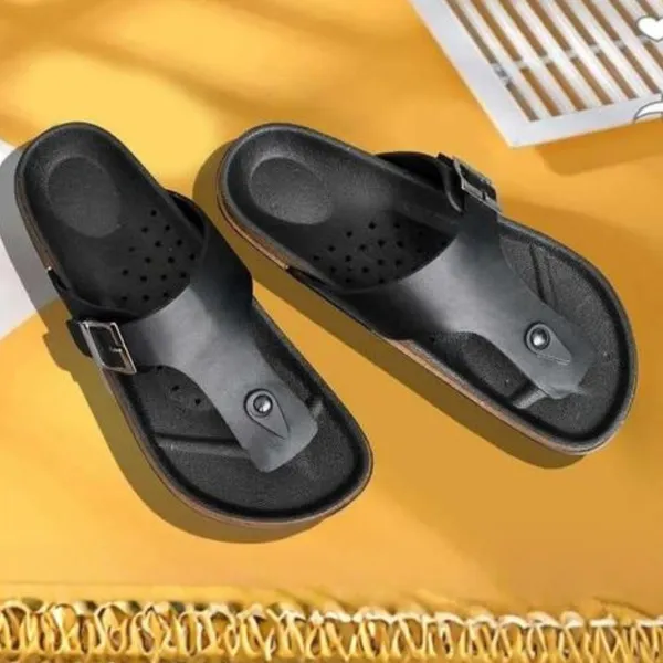 Black_Syntethic_Leather_Pvc_Sole_Chappal_For_Men