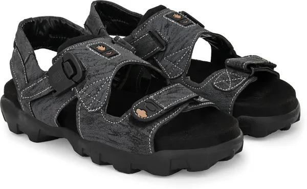 Grey_Synthetic_Leather_Cotton_Foam_Casual_Sandal_For_Men