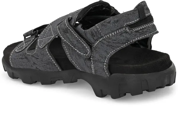 Grey_Synthetic_Leather_Cotton_Foam_Casual_Sandal_For_Men
