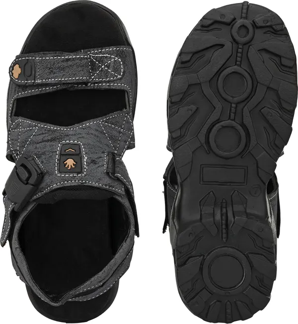 Grey_Synthetic_Leather_Cotton_Foam_Casual_Sandal_For_Men