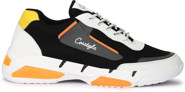 Black_Mesh_Airmix_Round_Tip_Sports_Shoes_For_Men
