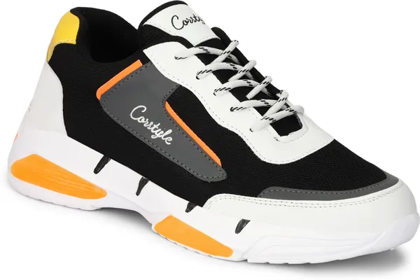 Black_Mesh_Airmix_Round_Tip_Sports_Shoes_For_Men