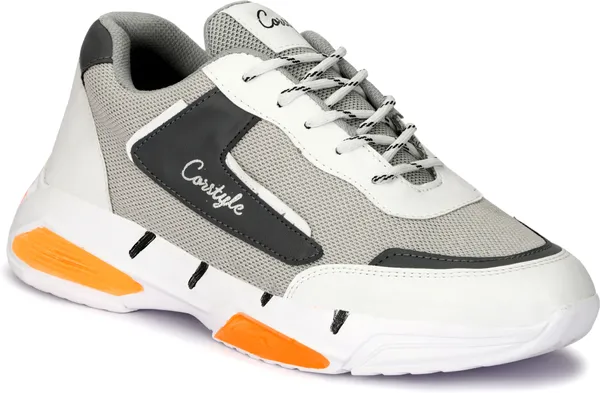 Grey_Mesh_Airmix_Round_Tip_Sports_Shoes_For_Men