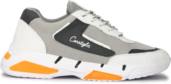 Grey_Mesh_Airmix_Round_Tip_Sports_Shoes_For_Men