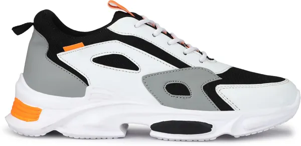 Black_Mesh_Airmix_Round_Tip_Sports_Shoes_For_Men