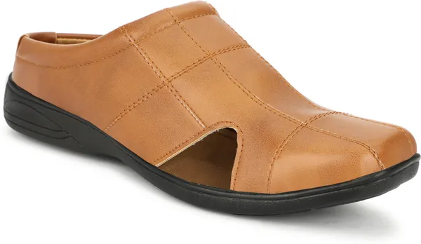 Tan_Synthetic_Leather_Cotton_Cushion_Casual_Sandal_For_Men
