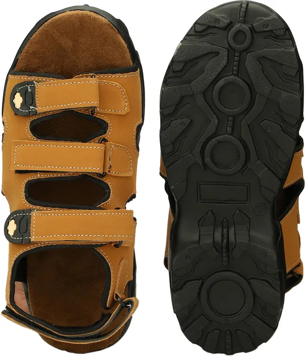 Tan_Synthetic_Leather_Cotton_Foam_Casual_Sandal_For_Men