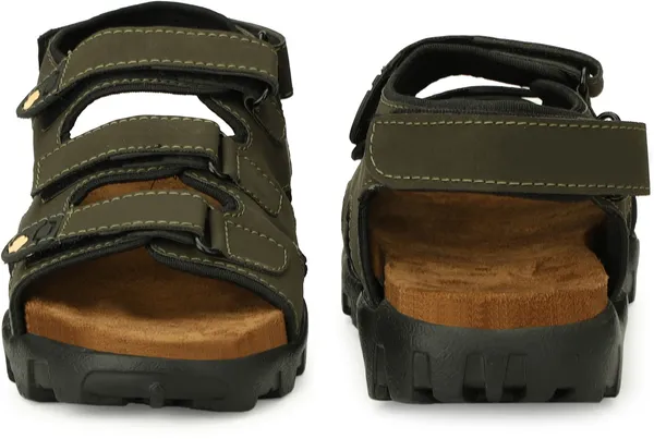 Green_Synthetic_Leather_Cotton_Foam_Casual_Sandal_For_Men
