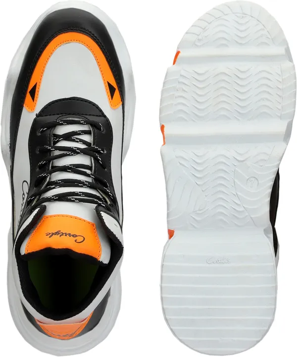 Black_Synthetic_Leather_Airmix__Tip_Casual_Shoes_For_Men