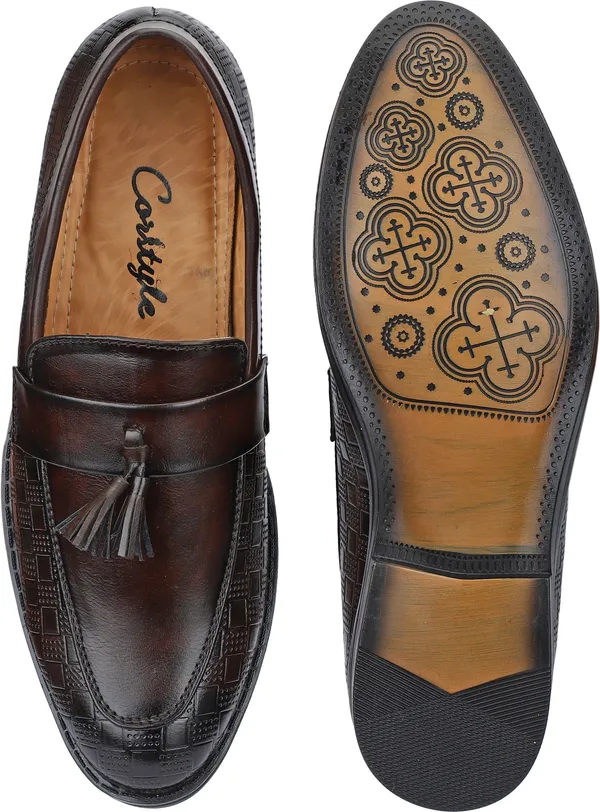 Brown_Synthetic_Leather_Airmix_Round_Tip_Casual_Shoes_For_Men