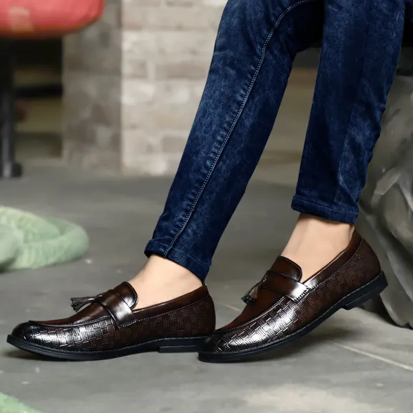 Brown_Synthetic_Leather_Airmix_Round_Tip_Casual_Shoes_For_Men