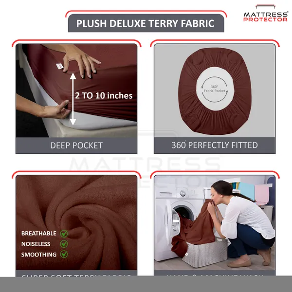 Mattress_Protector_Fitted_Double_Size_Breathable,_Stretchable,_Waterproof_Mattress_Cover_(Brown)