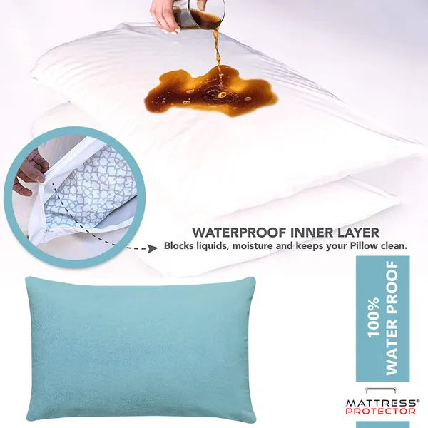 Mattress_Protector_Cotton_Pillows_Cover_(Pack_of_2,_46_cm*72_cm,_Blue)
