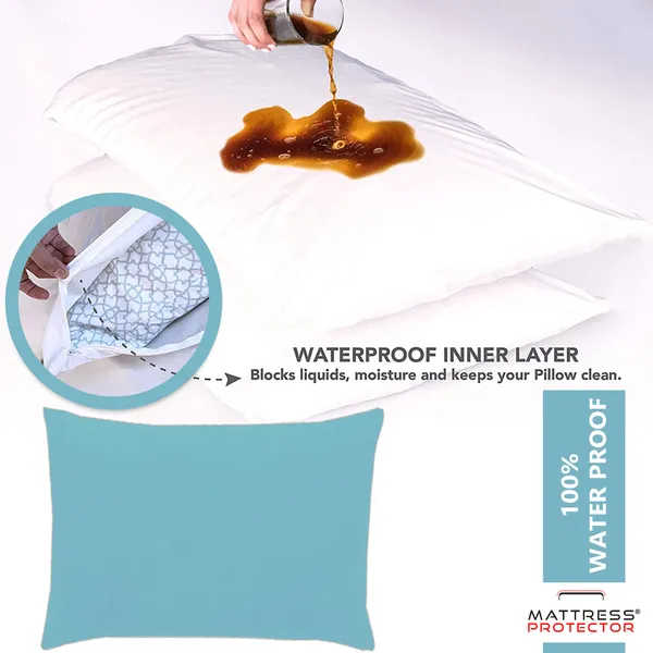 Mattress_Protector_Cotton_Pillows_Cover_Pack_of_4_(Blue)