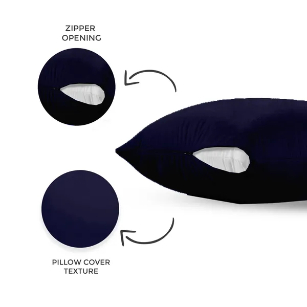 Mattress_Protector_Cotton_Pillows_Cover_(Pack_of_4,_46_cm*72_cm,_Black)